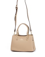 شنطة نسائية باللون البيج/ألوان متعددة