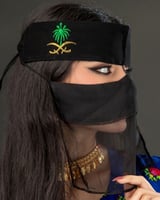 برقع سيفين ونخلة