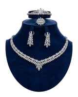 طقم زركون راقي