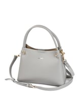 شنطة نسائية باللون الرمادي/ألوان متعددة