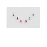 مجموعه حلقات بألوان مختلفة انيقة