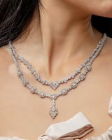 طقم زركون مناسبات ناعم