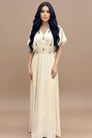 فستان مكسي بيج فاتح