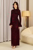 فستان استرتش احمر