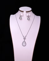 طقم سلسال حلق طويل