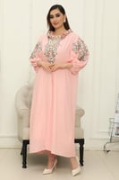 فستان ميدي وردي