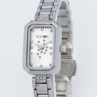 ساعة سيزون نسائية مستطيله وانيقة