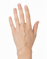 اسوارة كف حلقات دائرية