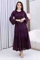 فستان ميدي موف بطبعه