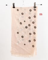 طرحة ملونه قطن