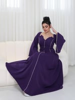 فستان كريب طويل