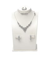 طقم زركون ناعم