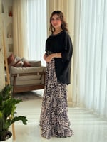 فستان قطن بقصة عصرية