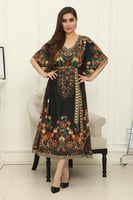 فستان ميدي أسود