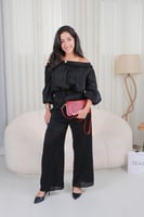 طقم مكسي أسود