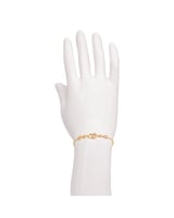 إسوارة تنس زركون ذهبية | سيزون