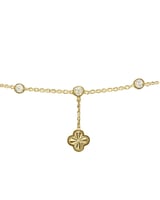 اسوارة بطابع الوردة ناعم