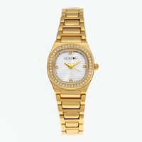 ساعة سيزون نسائية مرصعة بالكرستال