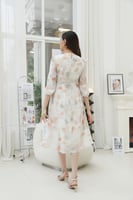 فستان شيفون ميدي