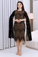 فستان جوبير ميدي أسود