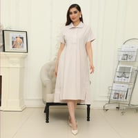 فستان ميدي مقلم