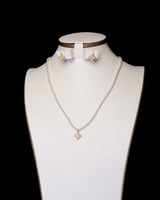 طقم سلسال حلق لؤلؤ