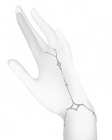 اسوارة كف بنمط النجمة الرباعية