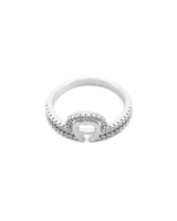 خاتم زركون ناعم