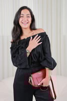 طقم مكسي أسود