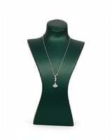 سلسال فضي ناعم مزين باللؤلؤ | سيزون