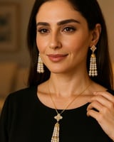 طقم سلسال حلق