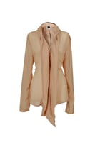 بلوزة طويلة بني