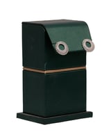 حلق فضي دائري مرصع بالزركون | سيزون