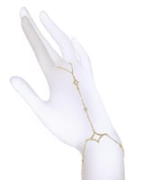 اسوارة كف بنمط النجمة الرباعية