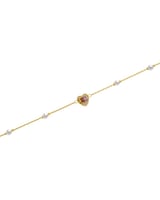 اسواره قلب مع لؤلؤ جذابة