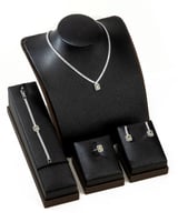 طقم سهرة تنس فضي ملون