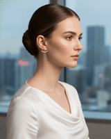 حلق زركون ناعم