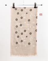 طرحة ملونه قطن