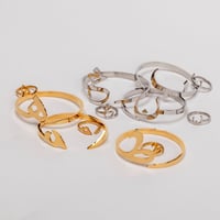 اسوارة وخاتم طابع حروف انثوية