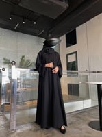 عباية قصه نص كلوش بكلفه