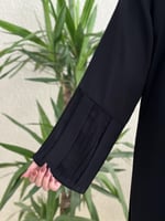 عباية قماش إبتهاج و كم مكسر