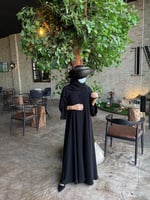 عباية كلوش كويتي ساده