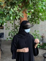 عباية كلوش كويتي ساده