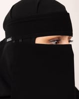 نقاب بمطاط أو مطاطين جانبي عادي