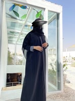 عباية بخطوط الاناقة