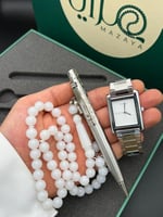 طقم ساعة قلم وسبحة