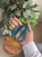 مسابح بكلايت بطرابزونة فضة- تركوازي