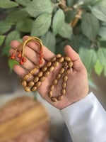 مسابح كوك طبيعي شكة قماش