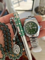 طقم ساعة قلم وسبحة