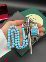 طقم ساعة قلم وسبحة